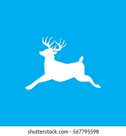 deer icon illustration isolated vector sign symbol