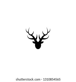 deer icon on a white background