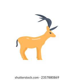 Icono de ciervo en vector. Ilustración