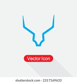 Deer Icon Vector Illustration Esp10