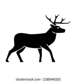 Deer Icon Vector On Trendy Design.