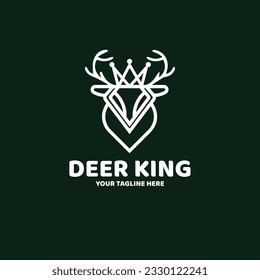 Diseño de logotipo Deer King