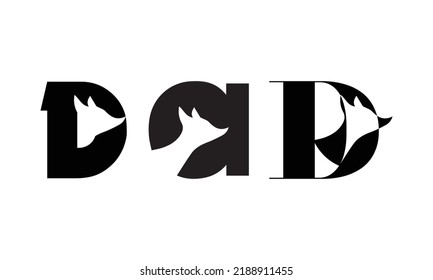 deer letter d logo graphic abstract modern