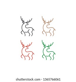 DEER LINE LOGO CONCEPT
