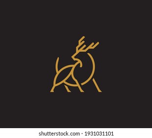 Inspiration für die Gestaltung des Monoline-Logos der Hirschlinie