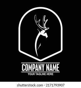 deer logo brand template design 02