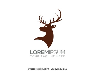 logotipo del ciervo, logotipo del gallo, ciervo, buck