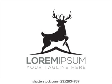 deer logo, buck logo, buck ,deer