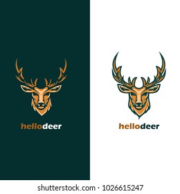 deer logo design