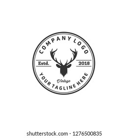 deer logo design