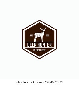 Deer logo, design inspiration vector template for any purpose