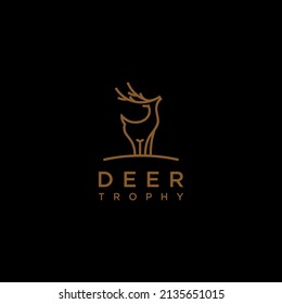 inspiración para el diseño del logo del venado, de pie de venado