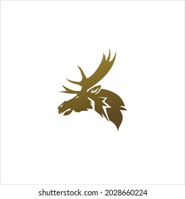 deer logo design vector ilustrasion