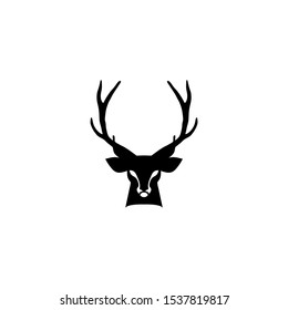 Vector Illustration Hand Drawn Elk Moose Stock Vector (Royalty Free ...