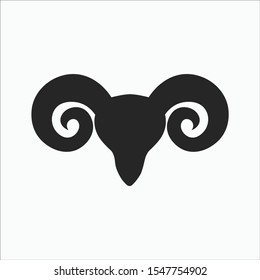 Deer Logo Design Vector Isolated On White Background