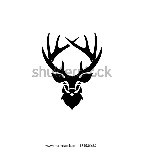 Deer Logo Designs Template Vector Stock Vector (royalty Free 