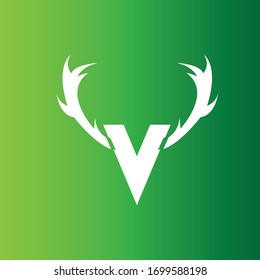 logo del ciervo. icono de ciervo. venado