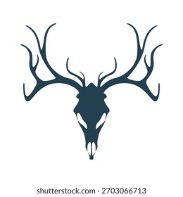 Imagen de diseño de icono de logotipo de ciervo