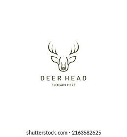 Deer  logo icon design vector 