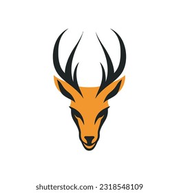 Deer Logo Illustration Vector Design Template