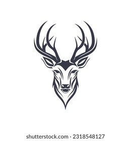 Deer Logo Illustration Vector Design Template