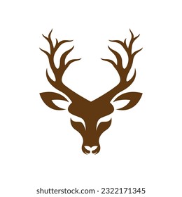 Deer logo images illustration design