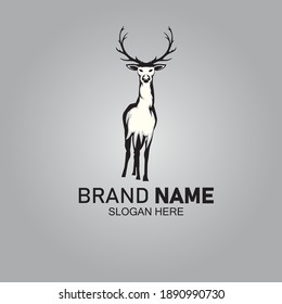 Deer logo ,deer mascot logo design