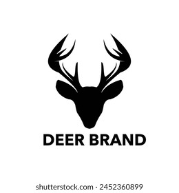  Deer logo in modern style