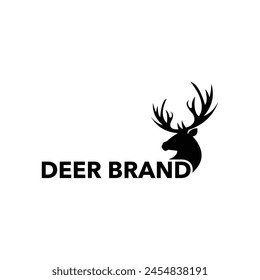  Deer logo in modern style