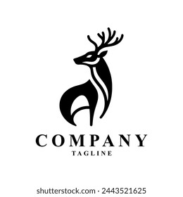 Logotipo de Deer: Representa la gracia, la agilidad y la gentileza, encarnando una identidad de marca serena y natural.