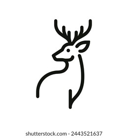 Logotipo de Deer: Representa la gracia, la agilidad y la gentileza, encarnando una identidad de marca serena y natural.