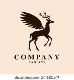 Deer logo: Represents grace, agility, and gentleness, embodying a serene and natural brand identity.