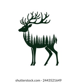 Deer logo: Represents grace, agility, and gentleness, embodying a serene and natural brand identity.