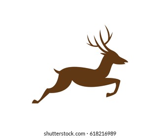 Deer Logo Template