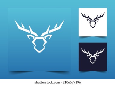 deer logo template e-sports game