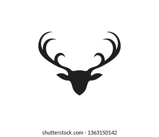 Deer Logo Template vector icon illustration design