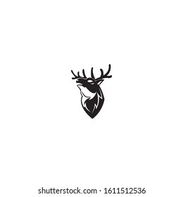 Deer Logo Template vector icon illustration design