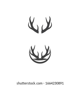 Deer Logo Template vector icon illustration design