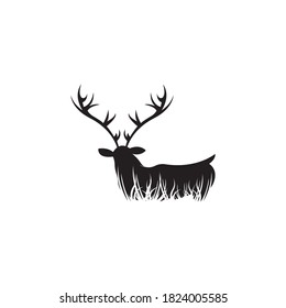 
Deer Logo Template vector icon illustration design