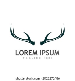 Deer Logo Template vector icon illustration design