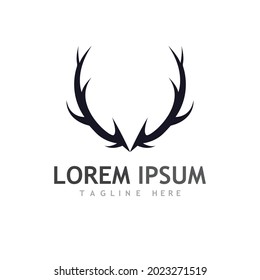 Deer Logo Template vector icon illustration design