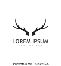 Deer Logo Template vector icon illustration design