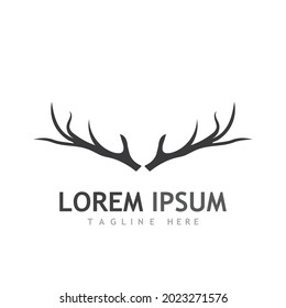 Deer Logo Template vector icon illustration design