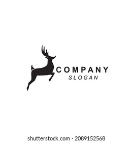 
Deer Logo Template vector icon illustration design