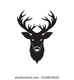 Deer Logo Template vector icon illustration design