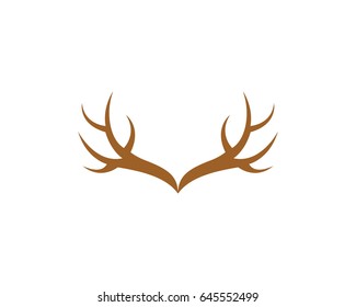 Deer Logo Template vector icon illustration design