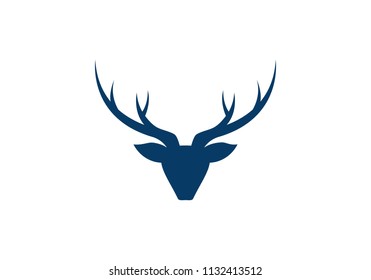 Deer Logo Template vector illustration