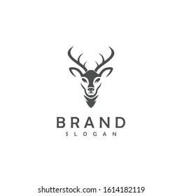 Deer Logo Template vector Illustration