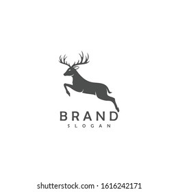 Deer Logo Template vector Illustration