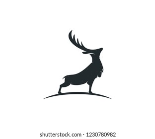 deer logo vector